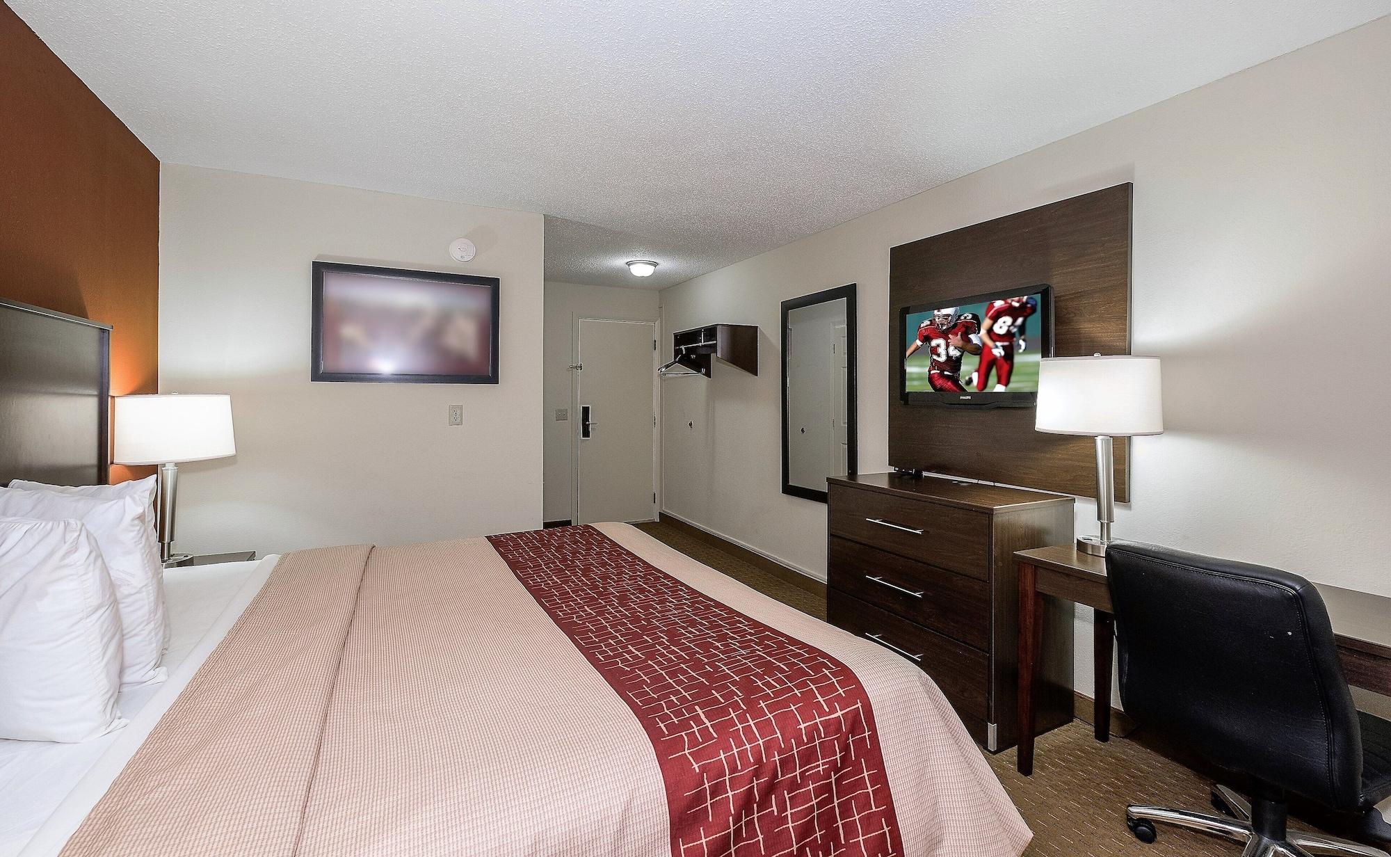 Red Roof Inn Dayton Huber Heights Exterior foto