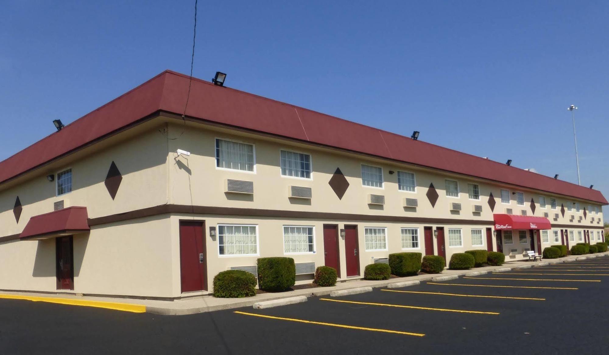 Red Roof Inn Dayton Huber Heights Exterior foto