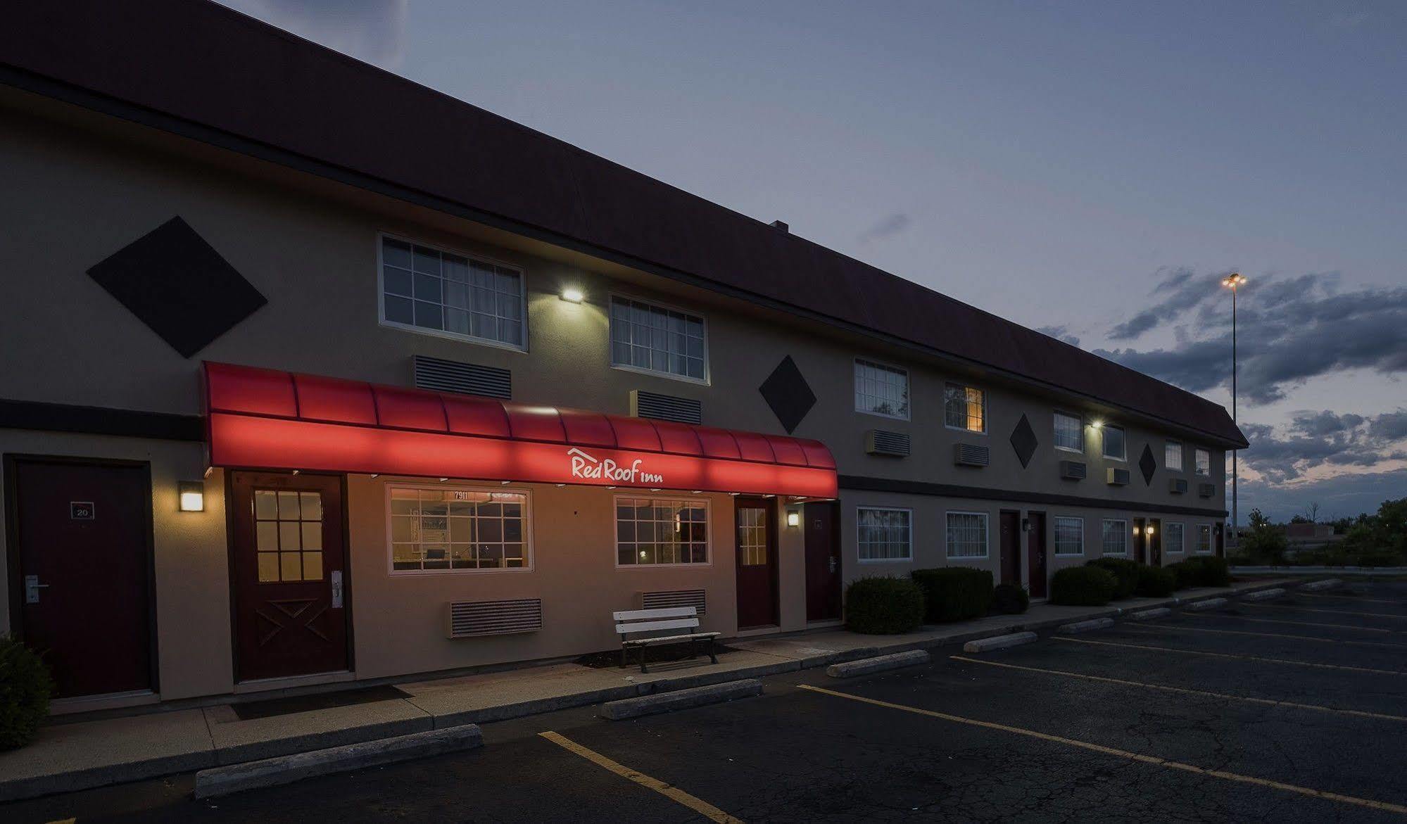 Red Roof Inn Dayton Huber Heights Exterior foto