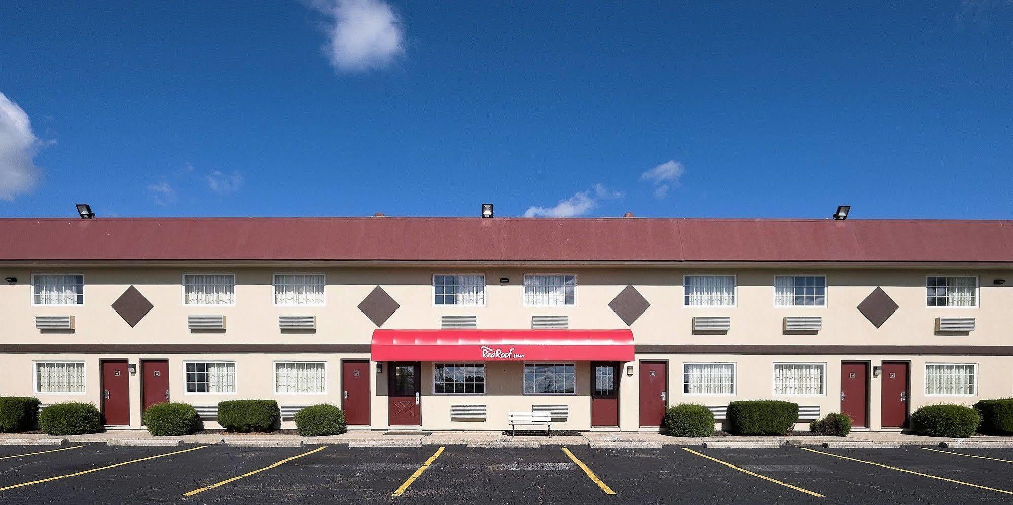 Red Roof Inn Dayton Huber Heights Exterior foto